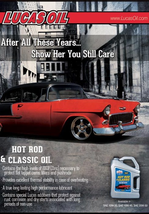 Vintage Hot Rod Oil Advertisement